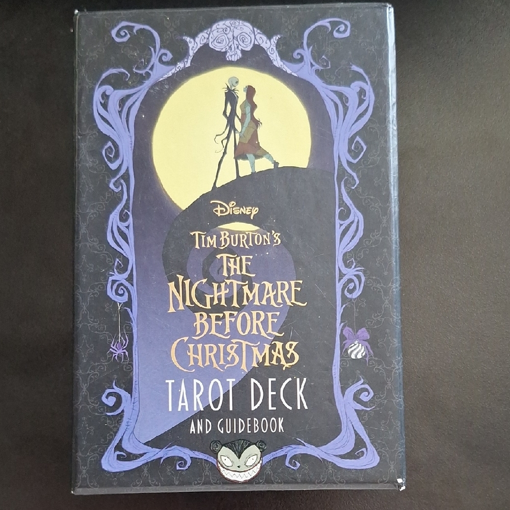 Disney Tim Burton's The Nightmare Before Christmas Tarot Deck - Purple and Gold